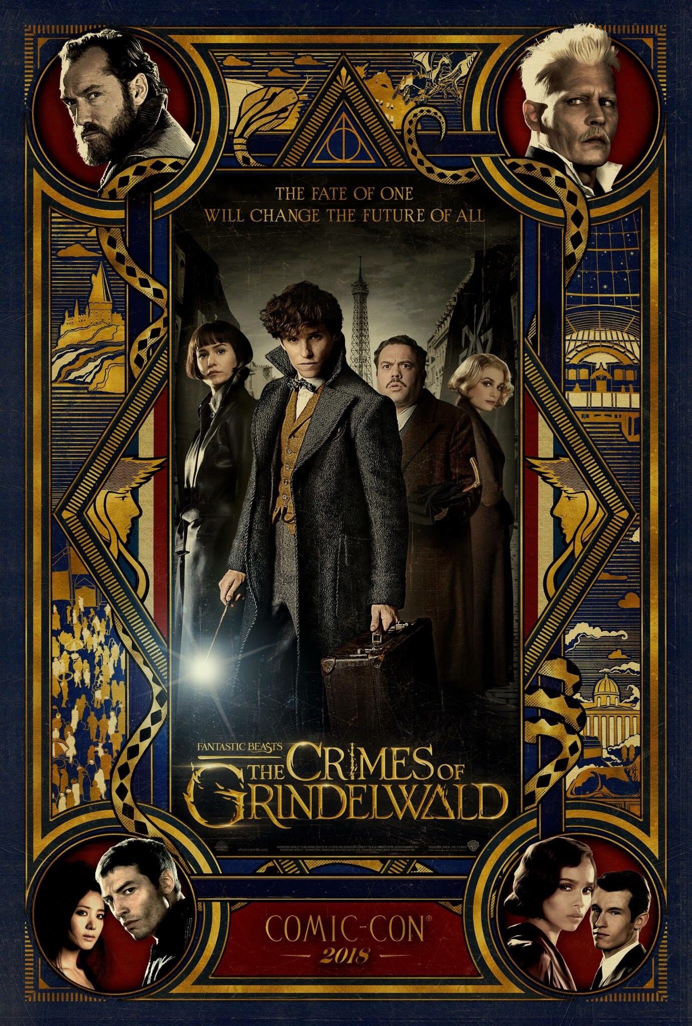 Nuevo póster exclusivo de FANTASTIC BEASTS THE CRIMES OF GRINDELWALD