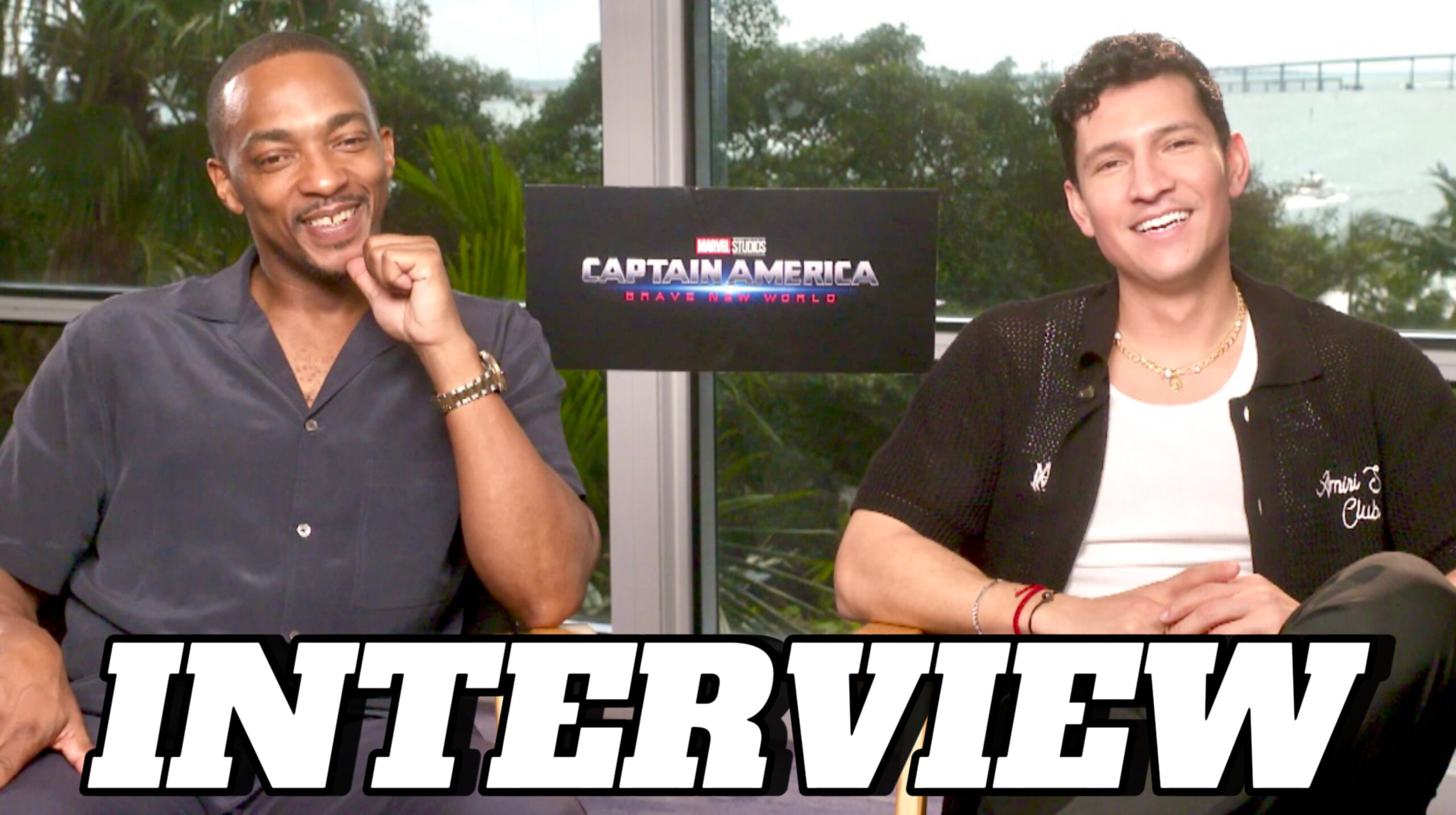 Entrevista: Anthony Mackie y Danny Ramirez – Captain America: Brave New World